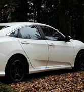 Honda Civic 10th Gen FC1 FC2 FC5 FC6 2016-2021 & Civic 10th Gen FK7 2017-2021 with Aftermarket Parts - Side Skirts PP from Yofer USA